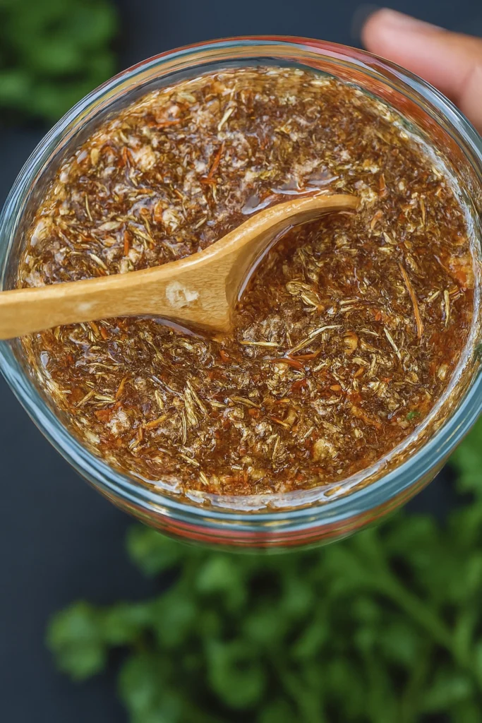 Golden-brown roasted turkey on a serving platter surrounded by rosemary sprigs and cranberries in a festive table setting.